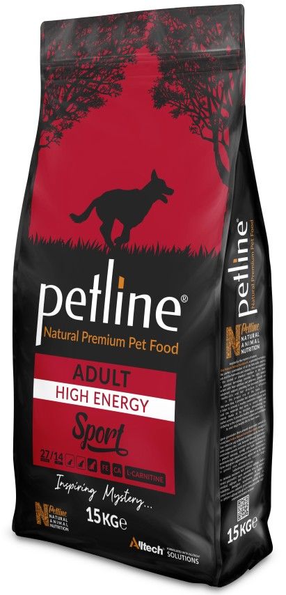 Petline Super Premium Yetişkin Köpek Maması Yüksek Enerji Kuzu Etli 15 Kg  (Sport)
