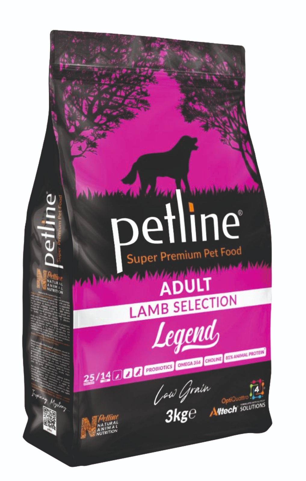 Petline Super Premium Yetişkin Köpek Maması Kuzu Etli 3 Kg  (Legend)
