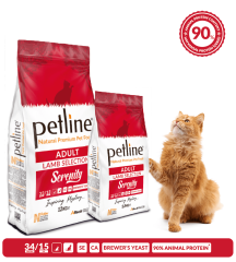 Petline Super Premium Yetişkin Kedi Maması Kuzu Etli 12 Kg  (Serenity)