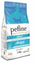 Petline Super Premium Yetişkin Kedi Maması Hamsili 1.5 Kg  (Anchovy)