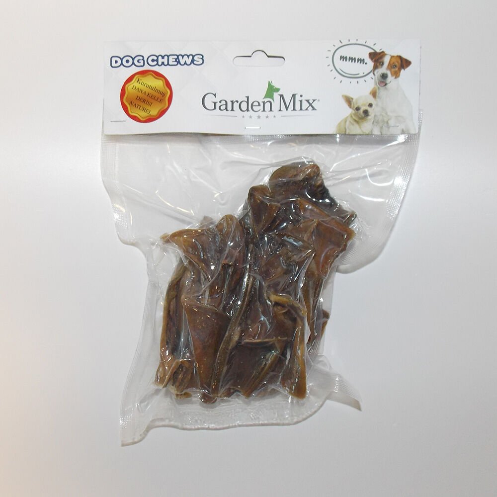 Garden Mıx Kurutulmuş Dana Kelle Deri Naturel100 G