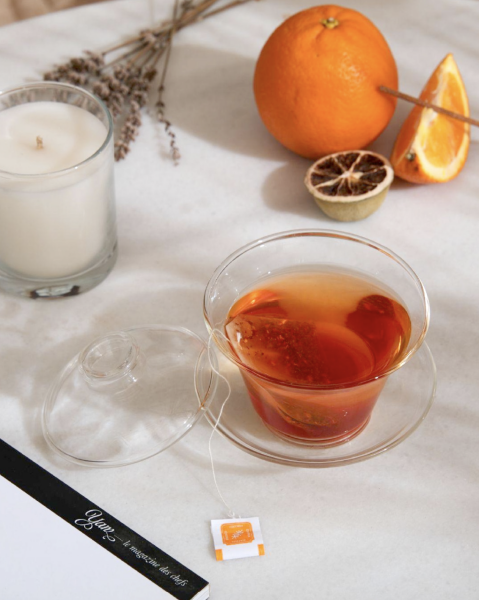 Vanilya ve Portakallı Kenevir Tohumu Çayı