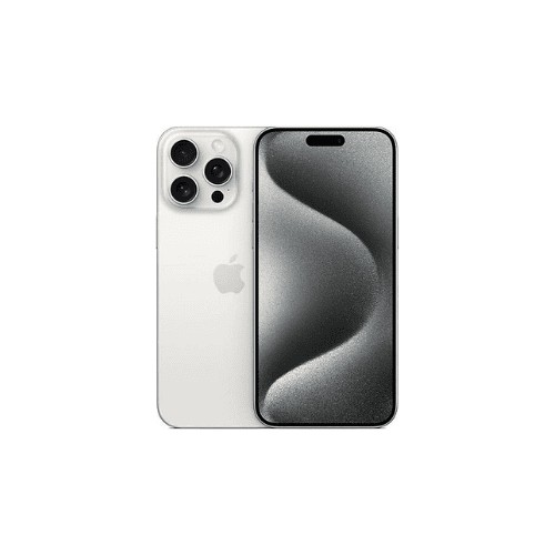Yenilenmiş IPHONE 15 PRO MAX 512GB -A Kalite- Beyaz Titanyum