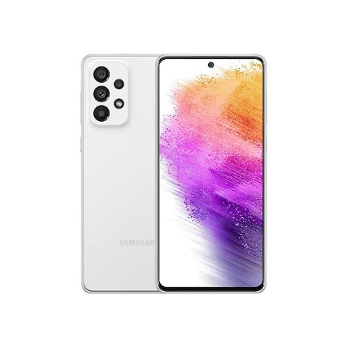 Yenilenmiş SAMSUNG GALAXY A73 128GB -A Kalite- Beyaz