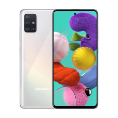 Yenilenmiş SAMSUNG GALAXY A51 128GB -A Kalite- Beyaz