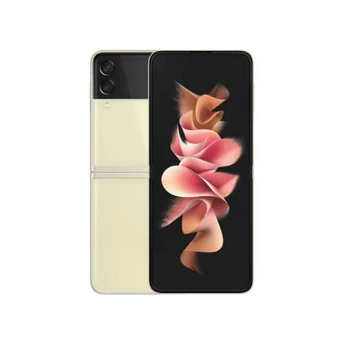 Yenilenmiş SAMSUNG GALAXY Z FLİP 3 128GB -C Kalite- Bej