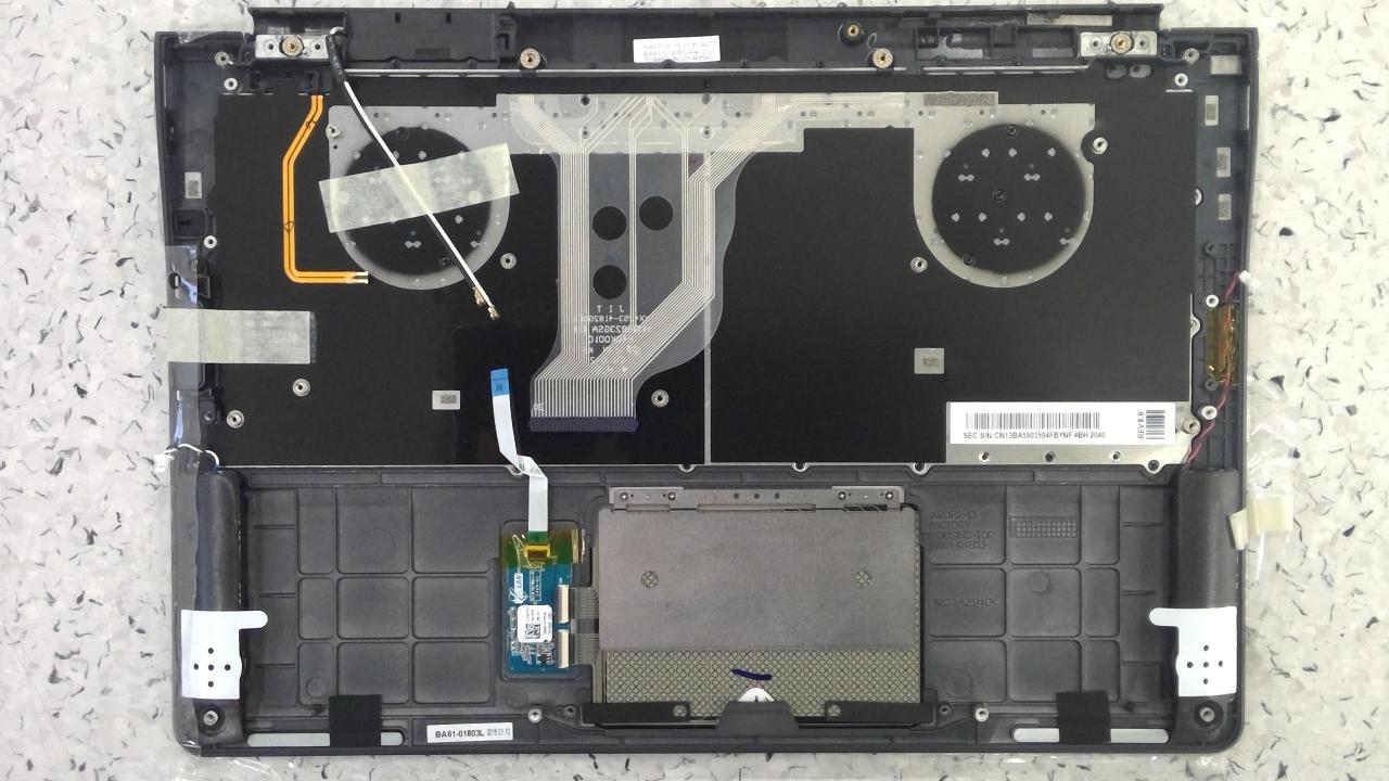 Samsung NP900X3F-K03TR model Üst Kasa(Klavye Modül) / Yetkili Servis Güvencesi