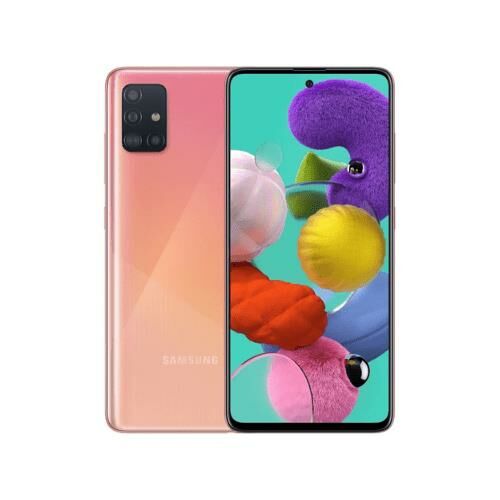 Yenilenmiş SAMSUNG GALAXY A51 128GB -B Kalite- Pembe