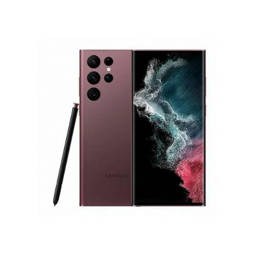 Yenilenmiş SAMSUNG GALAXY S22 ULTRA 512GB -B Kalite- Bordo