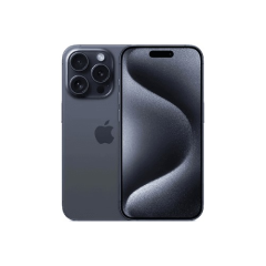 Yenilenmiş IPHONE 15 PRO 128GB -A Kalite- Mavi Titanyum