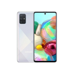 Yenilenmiş SAMSUNG GALAXY A71 128GB -B Kalite- Gümüş