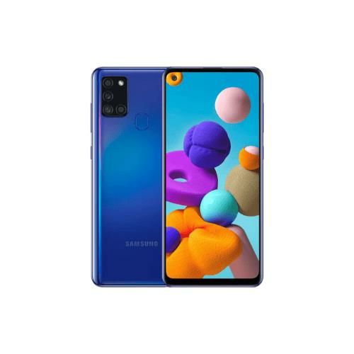 Yenilenmiş SAMSUNG GALAXY A21S 64GB -B Kalite- Mavi