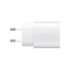 Samsung Galaxy S21/S21+/S21 Ultra Type-C Şarj Adaptörü Beyaz