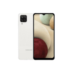 Yenilenmiş SAMSUNG GALAXY A12 128GB -A Kalite- Beyaz
