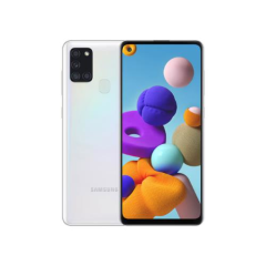 Yenilenmiş SAMSUNG GALAXY A21S 128GB -B Kalite- Beyaz