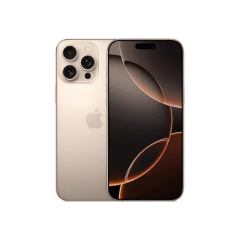 Yenilenmiş IPHONE 16 PRO MAX 256GB -C Kalite- Çöl Titanyum