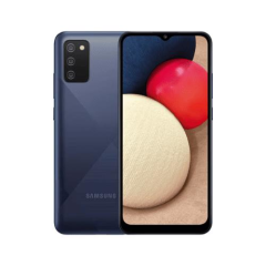 Yenilenmiş SAMSUNG GALAXY A02S 32GB -A Kalite- Mavi