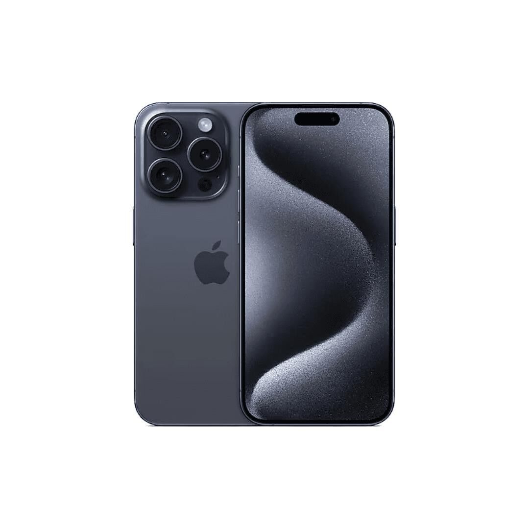 Yenilenmiş IPHONE 15 PRO 256GB -C Kalite- Mavi Titanyum