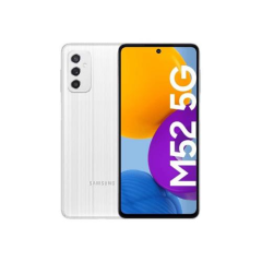 Yenilenmiş SAMSUNG GALAXY M52 128GB -A Kalite- Beyaz