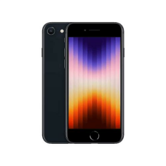 Yenilenmiş IPHONE SE 2022 (3.Nesil) 64GB -B Kalite- Siyah