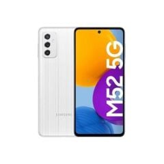 Yenilenmiş SAMSUNG GALAXY M52 128GB -D Kalite- Beyaz
