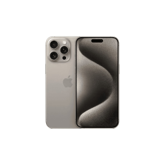 Yenilenmiş IPHONE 15 PRO MAX 256GB -A Kalite- Natural Titanyum