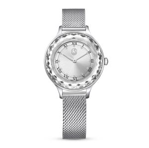 Octea Nova Saat, İsviçre Üretimi, Metal bileklik, Gümüş Rengi, Paslanmaz çelik