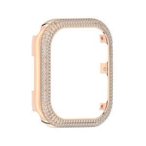 Sparkling Apple Watch® uyumlu kılıf, Rose Altın tonu