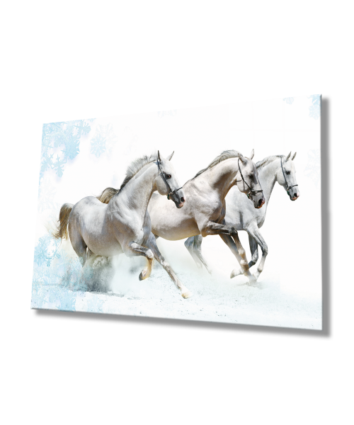 Atlar Cam Tablo 4mm Dayanıklı Temperli Cam