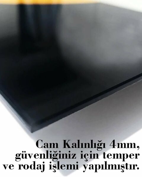 Gustav Klimt “Öpücük” Cam Tablo 4mm Dayanıklı Temperli Cam