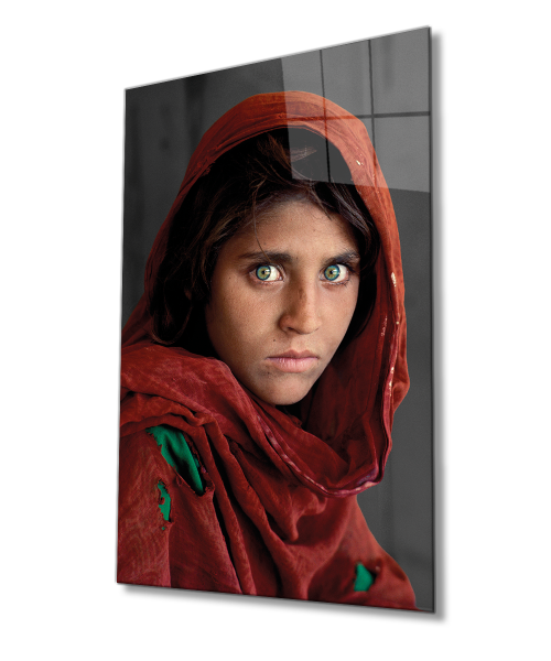 Afkan Kızı Şarban Gula Cam Tablo 4mm Dayanıklı Temperli Cam