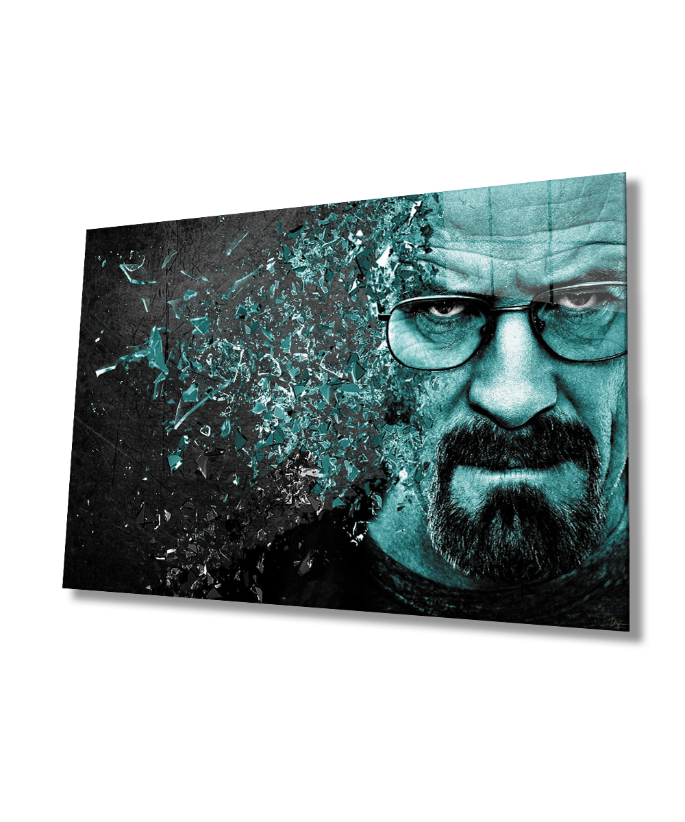 Breaking Bad Cam Tablo  4mm Dayanıklı Temperli Cam Breaking Bad Glass wall Art