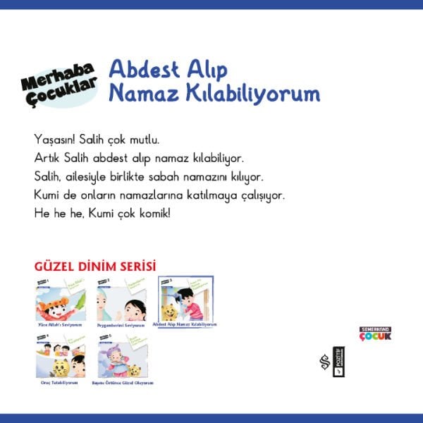 Güzel Dinim | Abdest Alıp Namaz Kılabiliyorum | M. Galip Dönmez