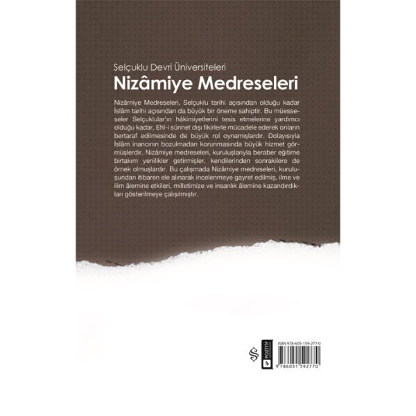 Nizamiye Medreseleri | Ahmet Ocak