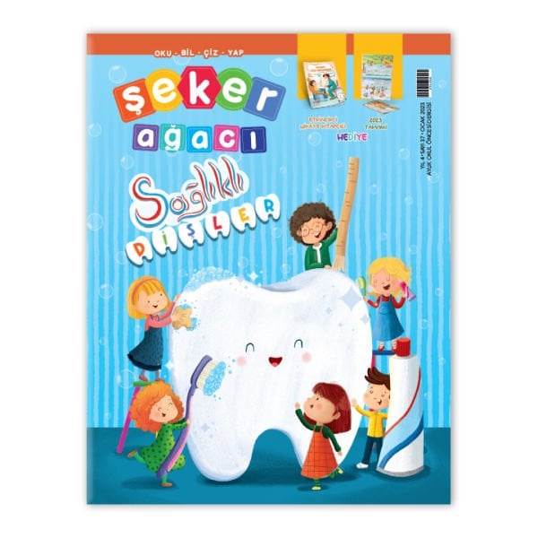 Şeker Ağacı Okul Öncesi Aylık Çocuk Dergisi Sayı: 37 - Ocak 2023