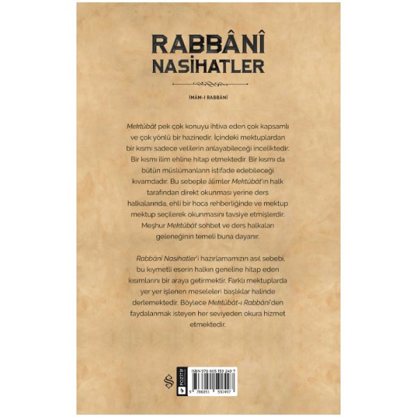 Rabbani Nasihatler | İmam Rabbani