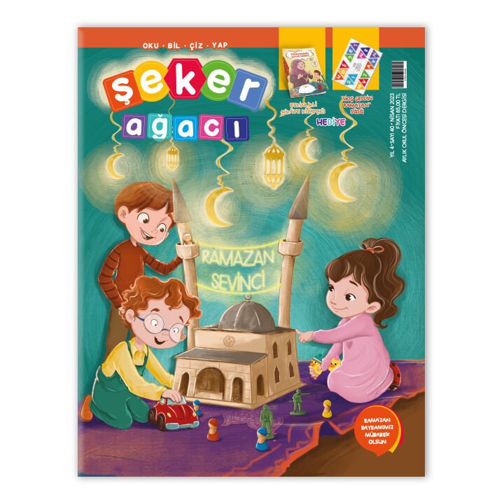 Şeker Ağacı Okul Öncesi Aylık Çocuk Dergisi Sayı: 40 - Nisan 2023