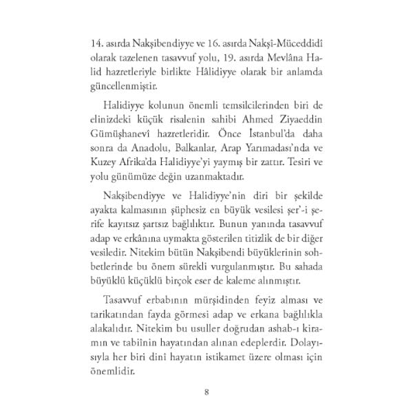 Musahabetül İhvan | Ahmed Ziyaeddin Gümüşhanevi