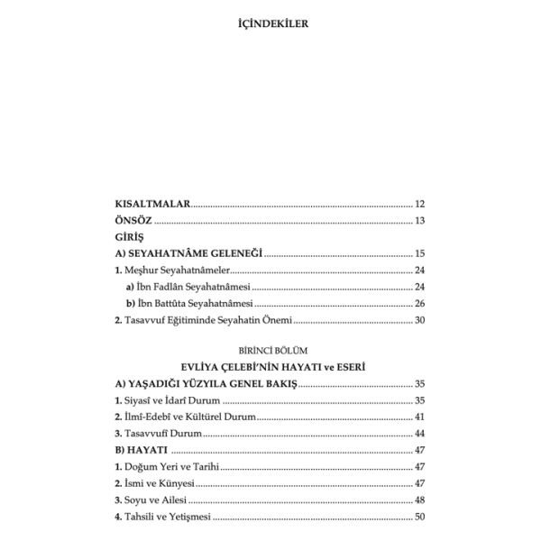 Evliya Çelebi Seyahatnamesinde Tasavvuf | Mahmut Askeri Küçükkaya