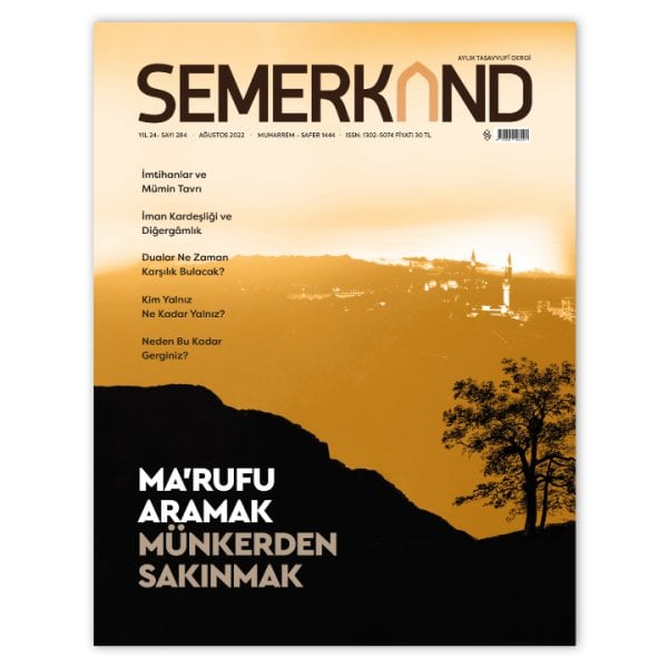 Semerkand Dergi Sayı: 284 - Ağustos 2022
