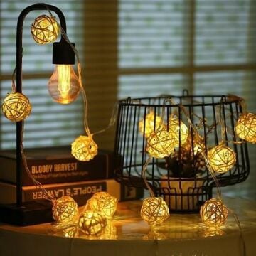 Dekoratif Rattan Model Şerit Led (10'lu)
