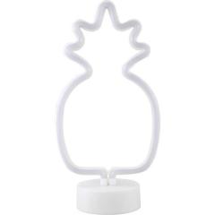 Ananas Model Neon Led Işıklı Masa Lambası Dekoratif Aydınlatma Gece Lambası