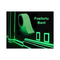 Fosforlu Bant Şerit Karanlıkta Işık Veren 4 Metre