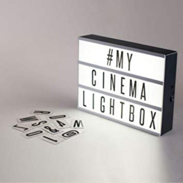 A5 Boy Işıklı Harfli Dekoratif Led Mesaj Pano Lightbox