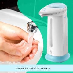 Sensörlü Sıvı Sabunluk Soap Magic Banyo Mutfak ve Ofiste Pratik Kullanım