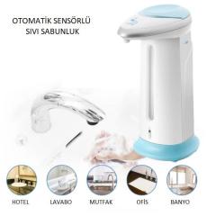 Sensörlü Sıvı Sabunluk Soap Magic Banyo Mutfak ve Ofiste Pratik Kullanım