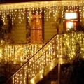 3x1 Metre Perde Led Animasyonlu 12 Saçaklı Kablolu Fişli Eklenebilir 8 Fonksiyonlu