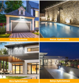 TechnoSmart 122 Ledli Solar Güneş Enerjili Bahçe Lambası Hareket Sensörlü Şarj Olabilen COB Led Oval