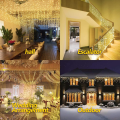 TechnoSmart 4 Metre 8 Fonksiyonlu Perde Led 96 Ledli 50x60x70cm Saçaklı Kablolu Fişli