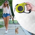 TechnoSmart 3Metre Kemik Desen Makaralı Tasma Köpek Gezdirme Tasması Otomatik Kayış
